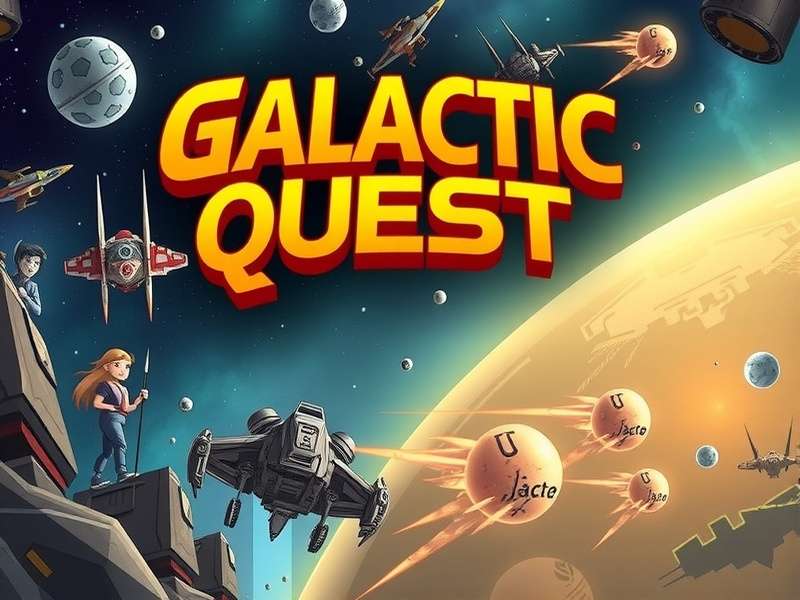Galactic Quest Game Banner